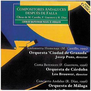 COMPOSITORES ANDALUCES DESPUÉS DE FALLA